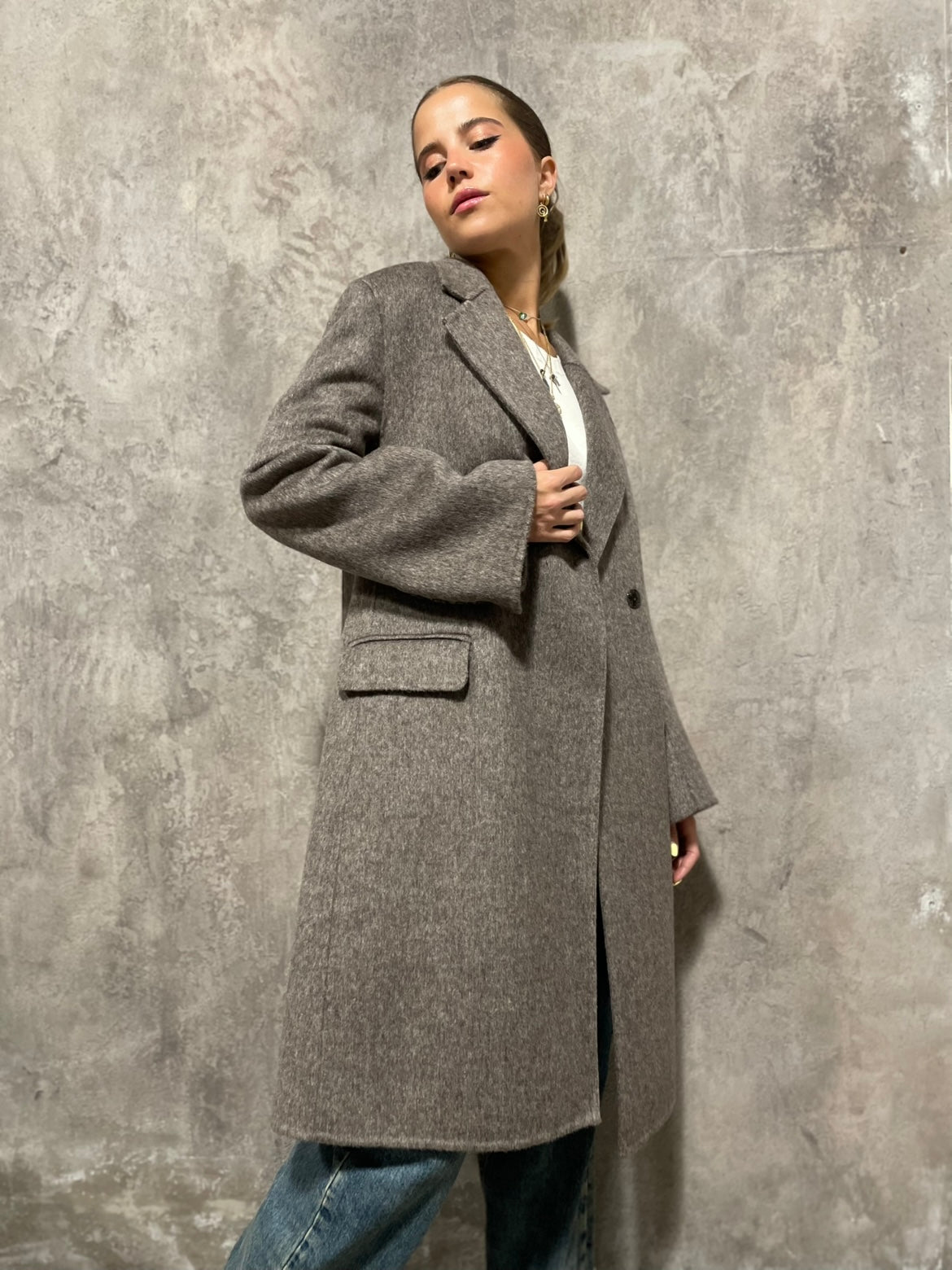 Cappotto Handmade Fango
