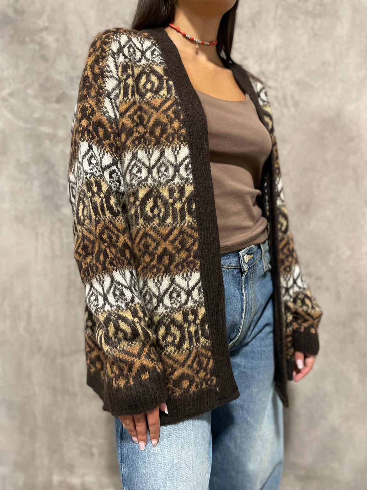 Cardigan Jacquard