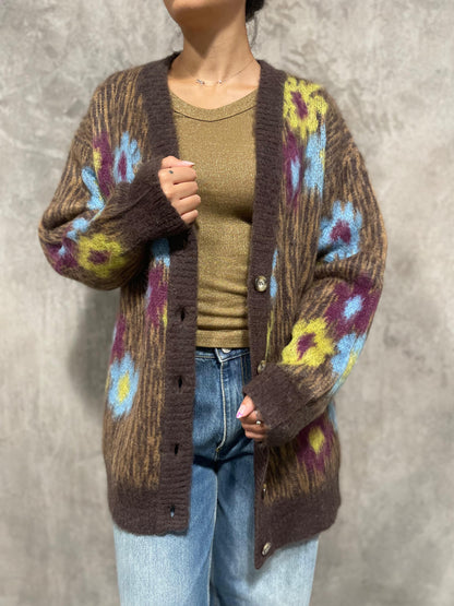 Cardigan Maculato Fiori
