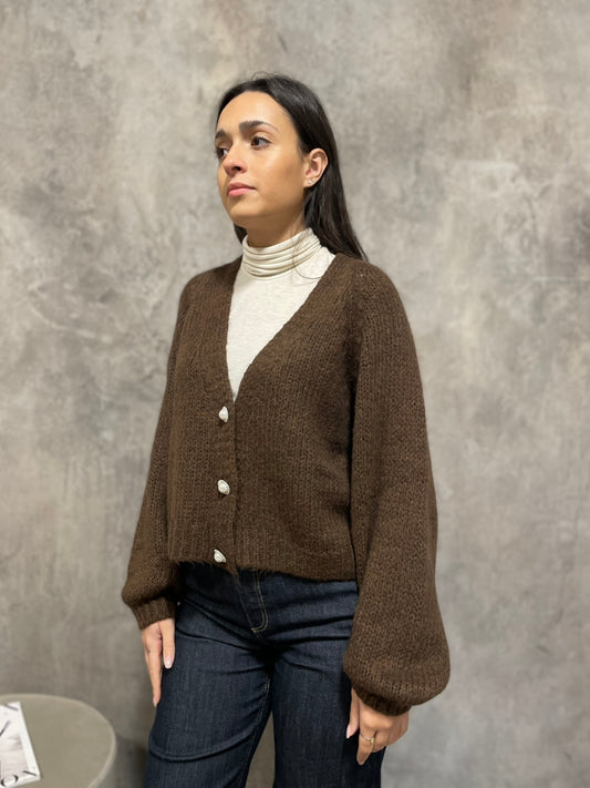 Cardigan Bottoni Moro