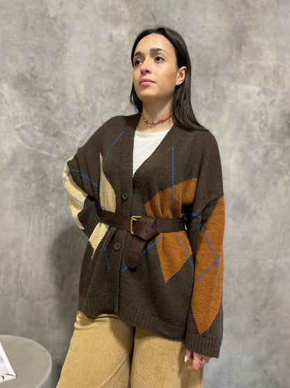 Cardigan Rombi Moro