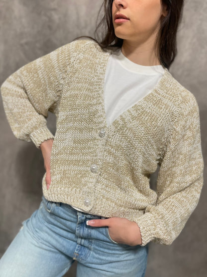 Cardigan Bottoni Gioiello