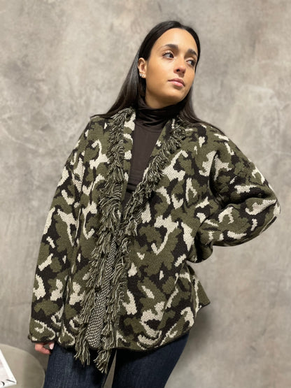 Cardigan Militare
