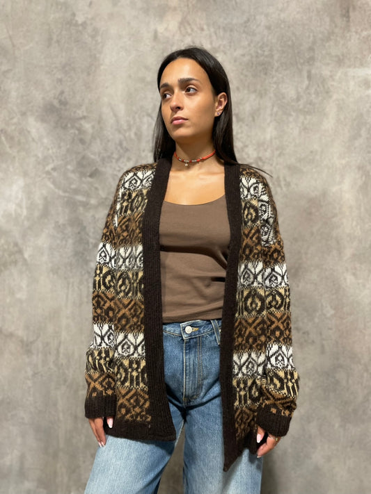 Cardigan Jacquard