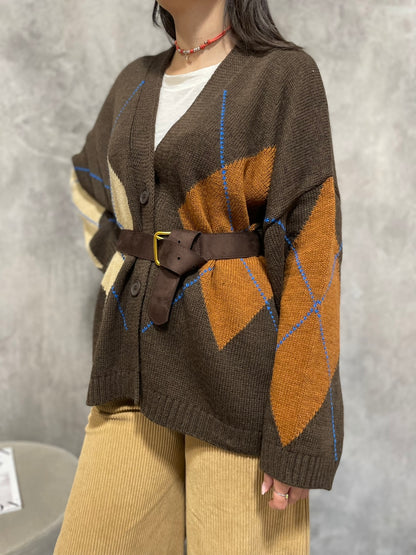 Cardigan Rombi Moro