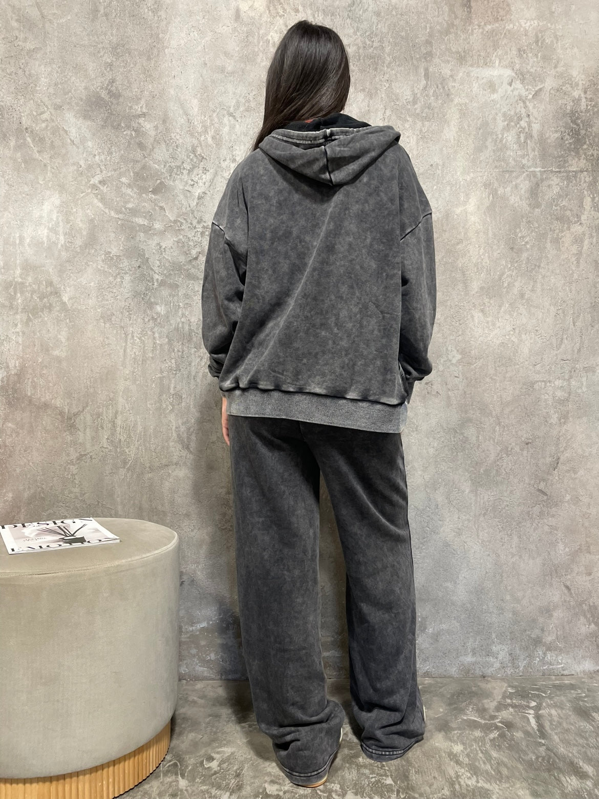 Coordinato Strass Nero