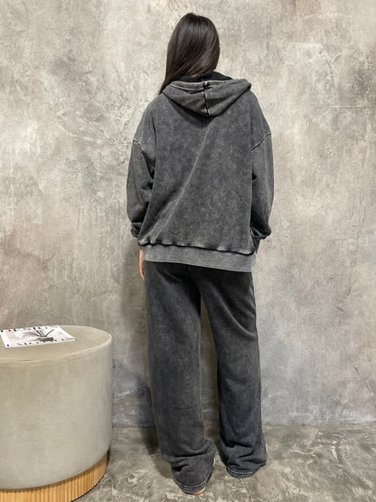 Coordinato Strass Nero