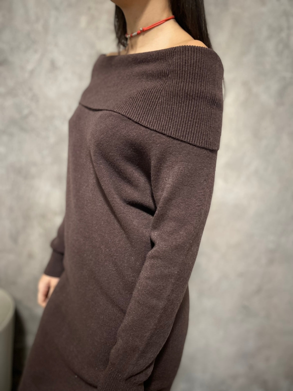 Abito In Maglia Moro