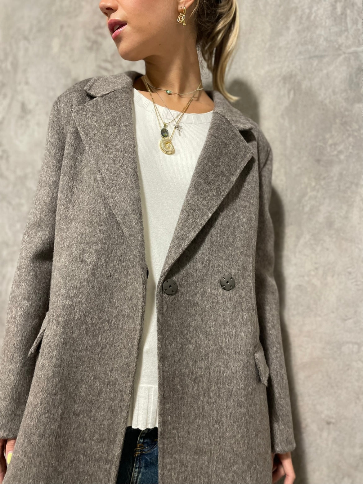 Cappotto Handmade Fango