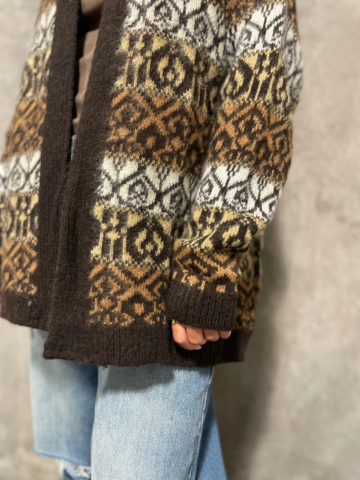 Cardigan Jacquard