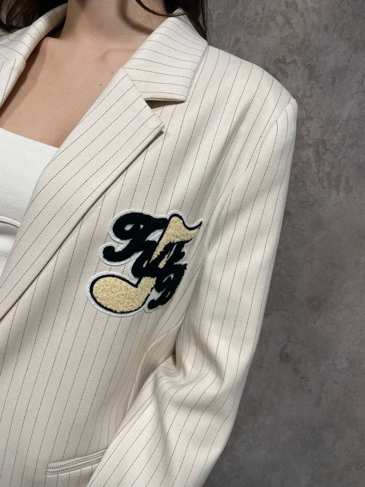 Blazer Gessato Patch