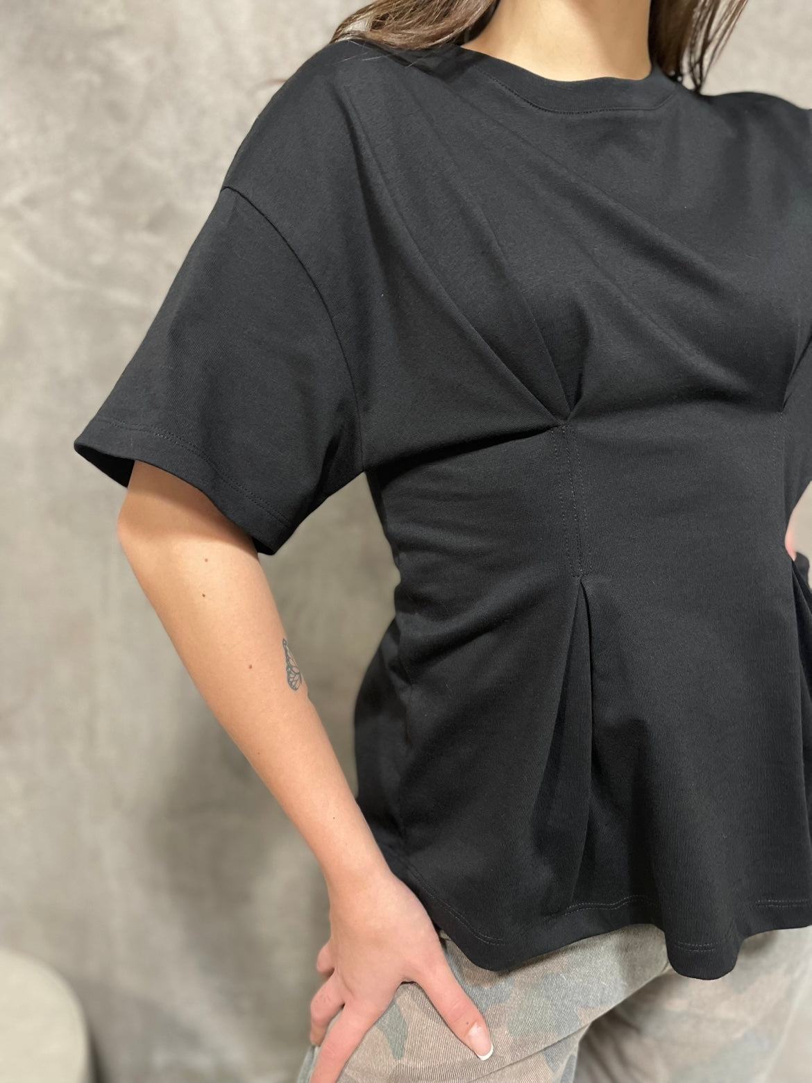 T-shirt Pence Nera