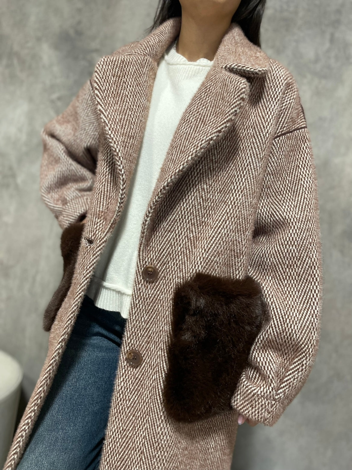 Cappotto Reversibile Moro