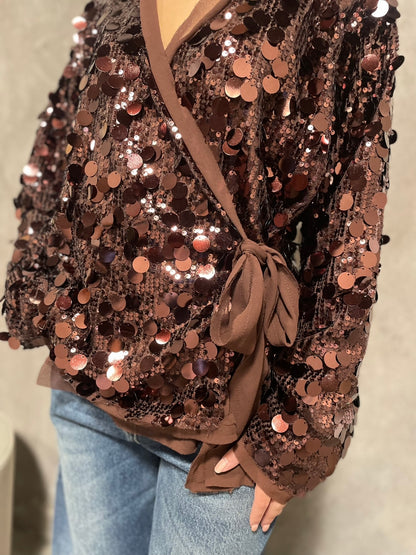 Kimono Paillettes Moro