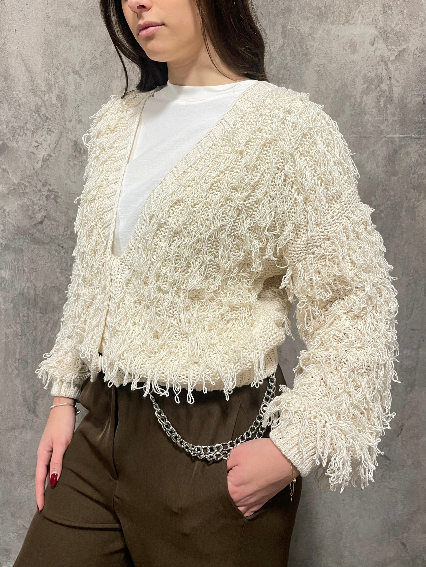 Cardigan Frange Calce