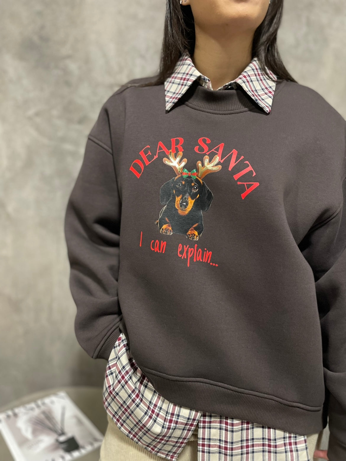 Felpa Natalizia Moro