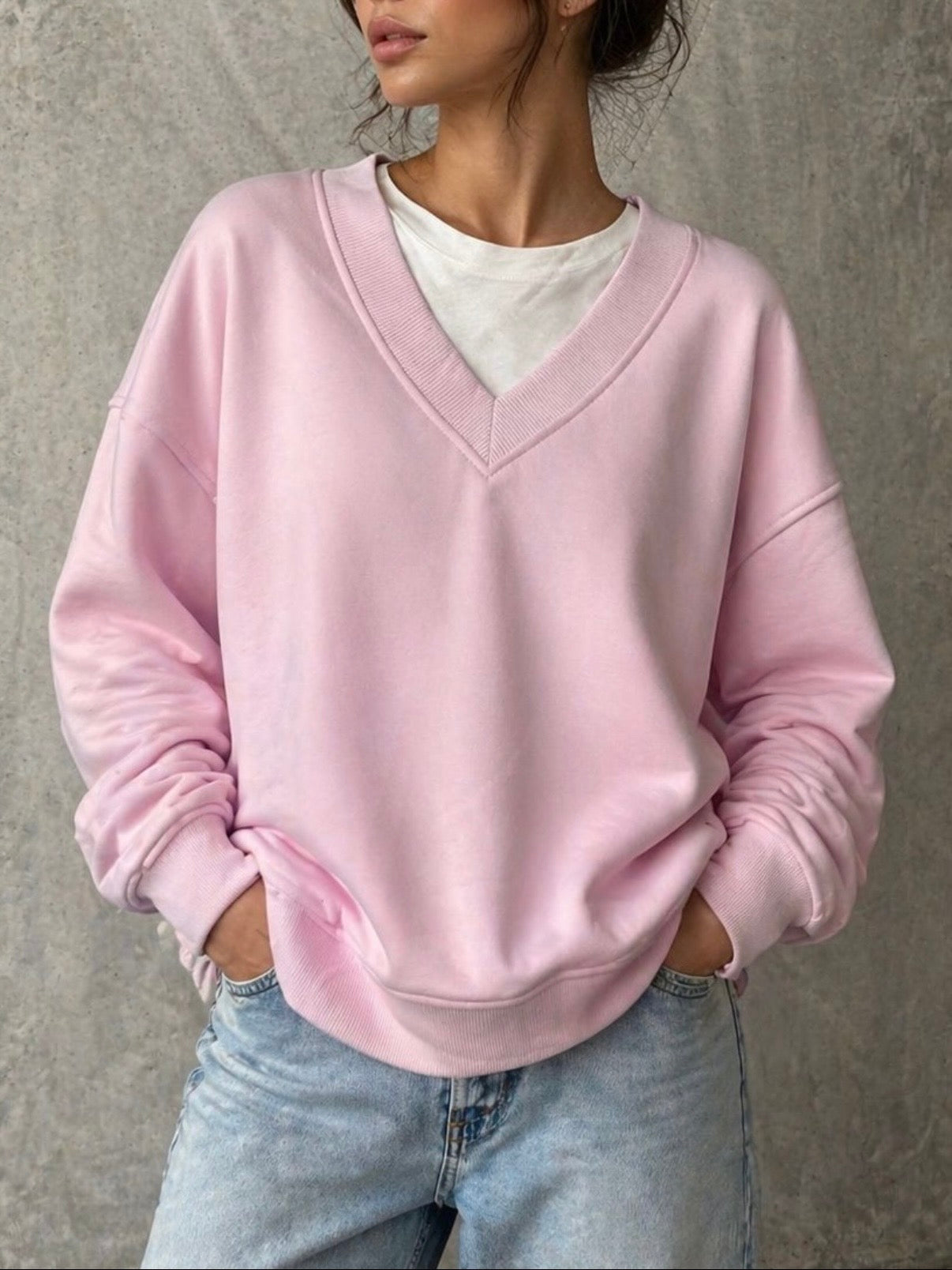 Felpa Rosa Vicolo