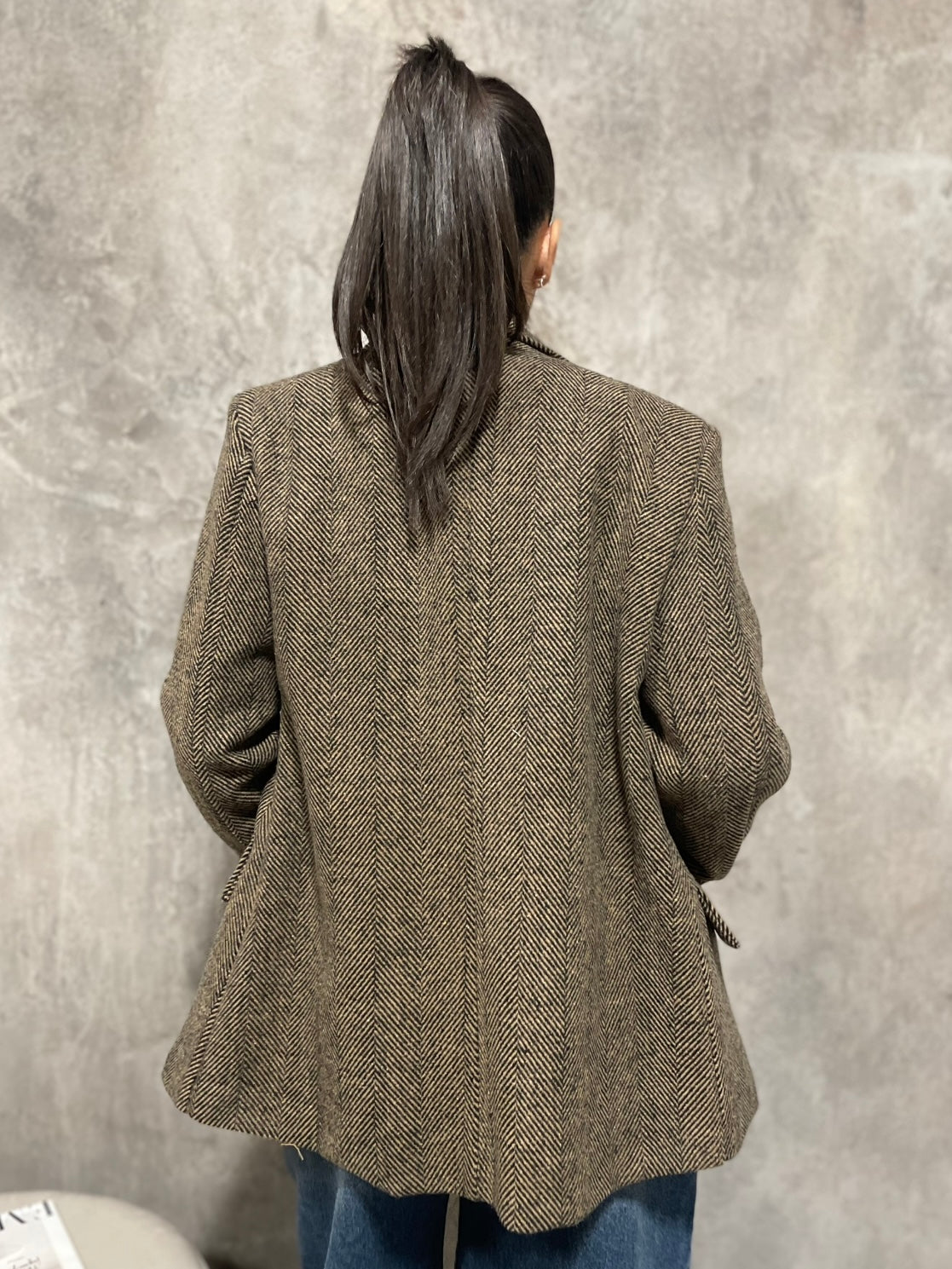 Blazer Spigato Spille