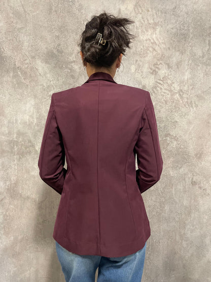 Giacca Slim Vino