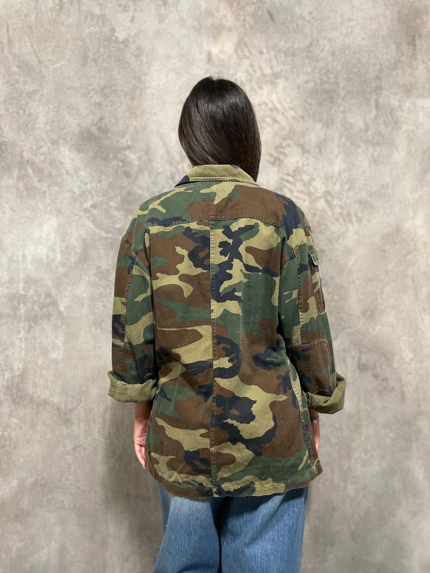 Camicia Militare Crochet