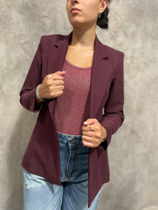 Giacca Slim Vino