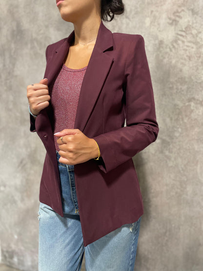 Giacca Slim Vino