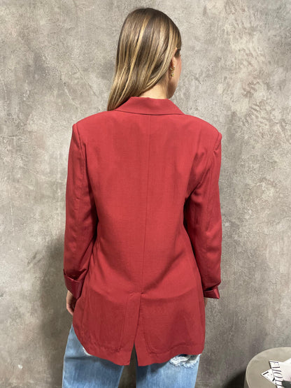 Giacca Rosso India