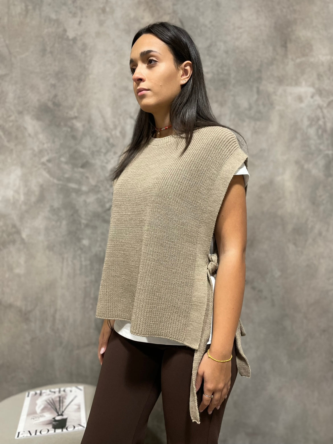 Gilet Fiocchi Cammello