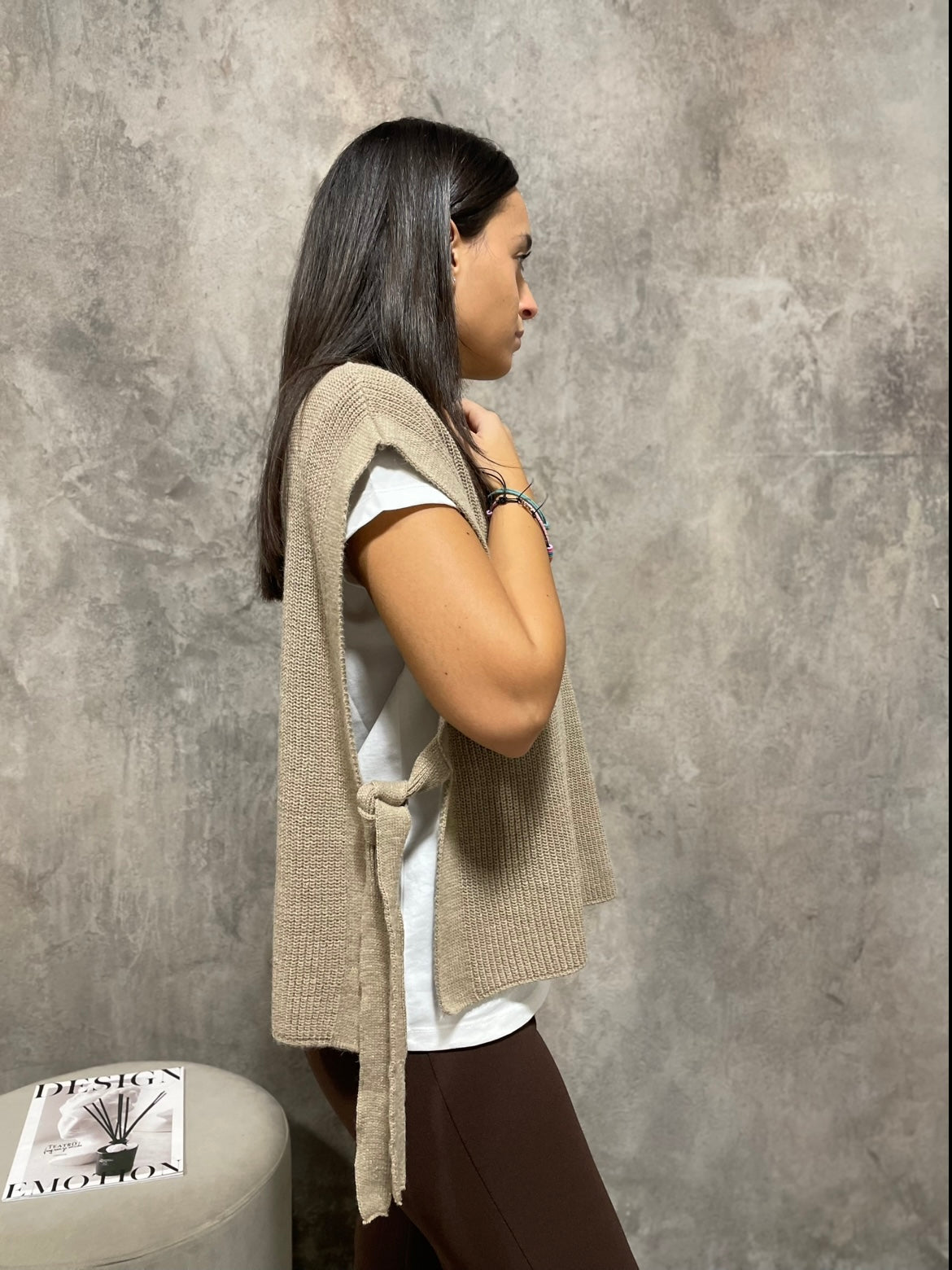 Gilet Fiocchi Cammello