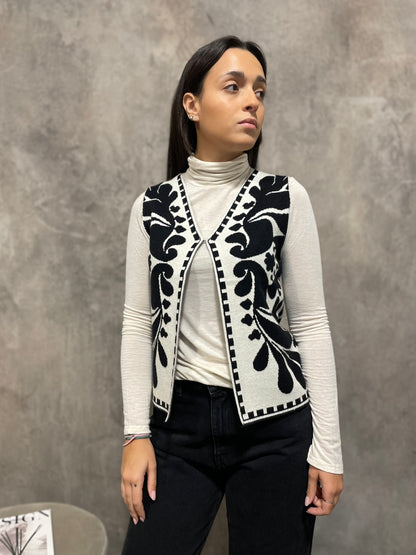 Gilet Ricami