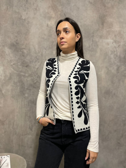 Gilet Ricami