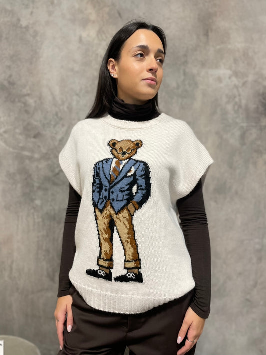 Gilet Teddy Panna