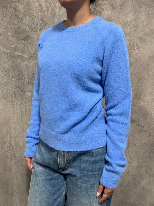 Girocollo Alpaca Denim