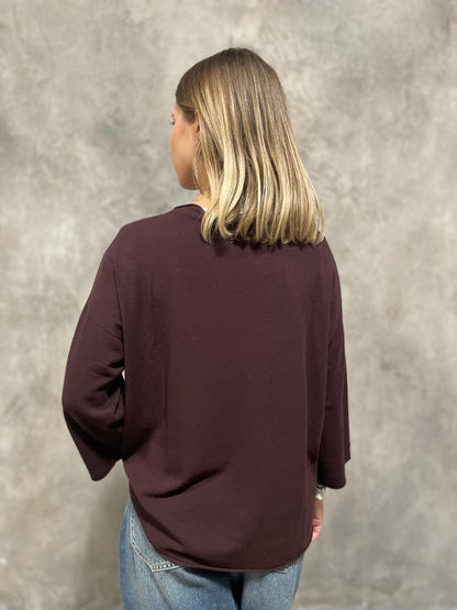 Maglia Rotolino Mogano