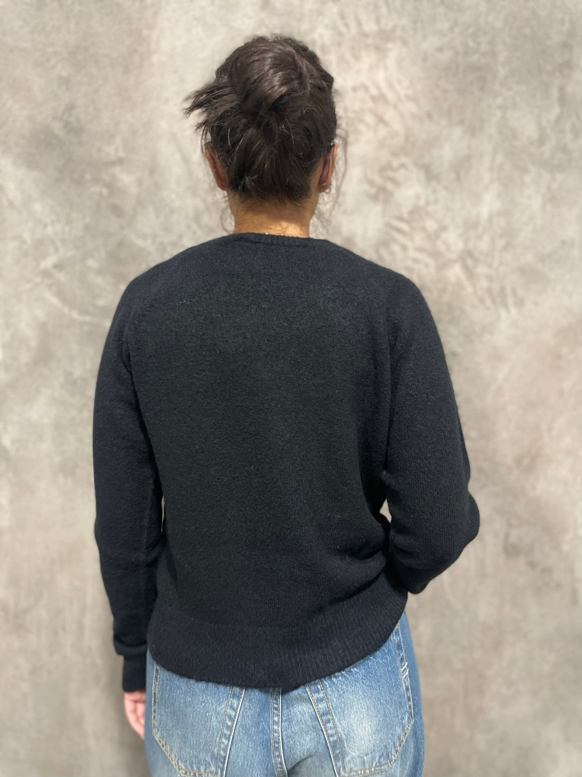 Girocollo Alpaca Nero
