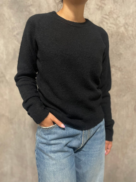 Girocollo Alpaca Nero