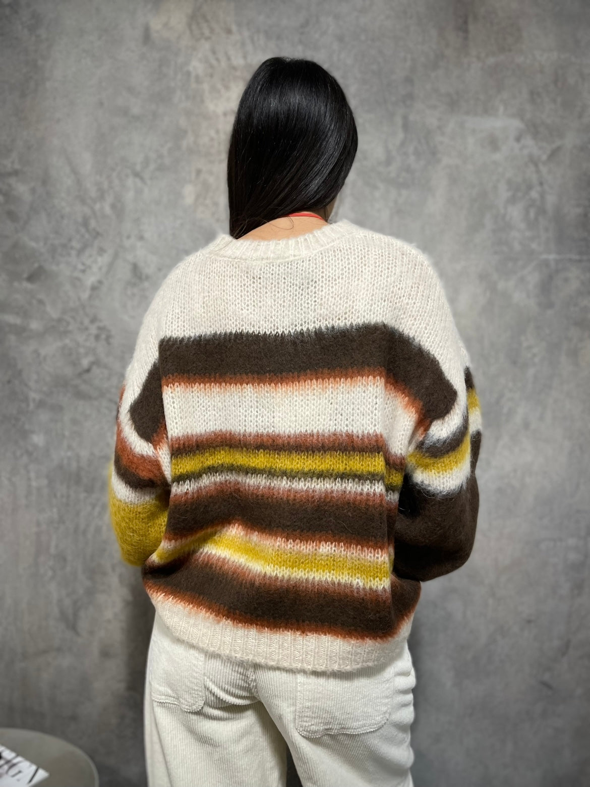 Maglia Garzata Righe