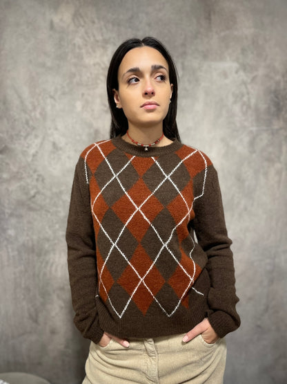 Girocollo Rombi Moro