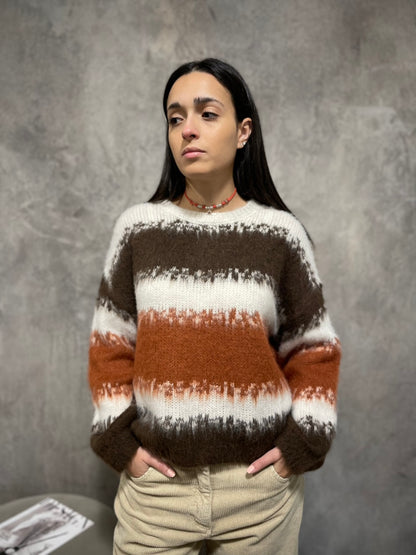 Maglia Garzata Righe