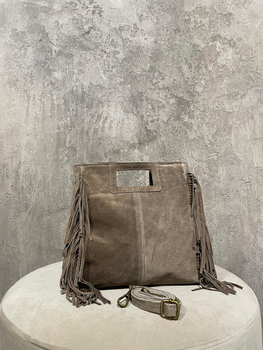 Fringe Box Taupe