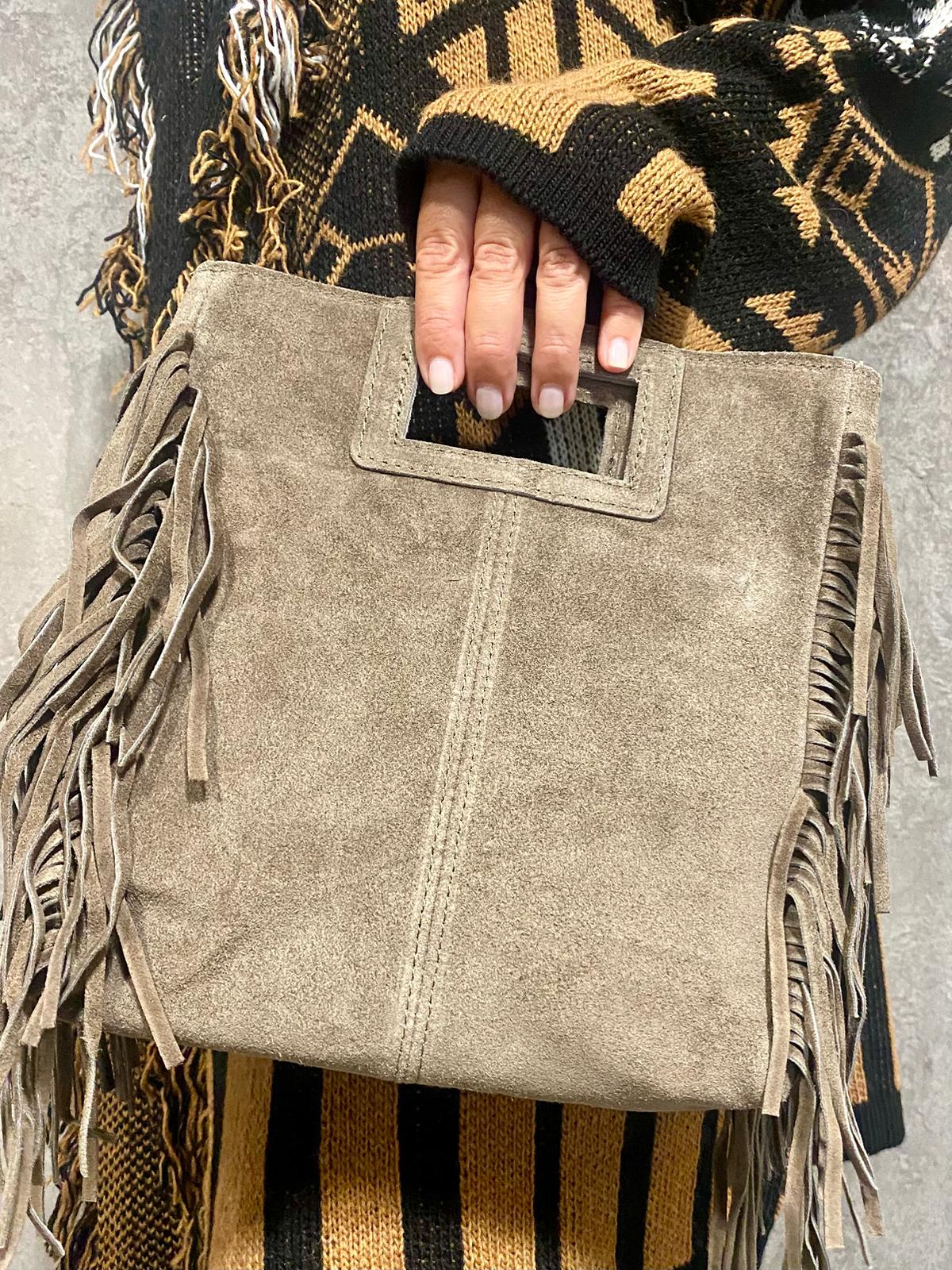 Fringe Box Taupe