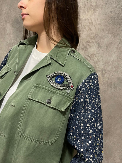 Giacca Vintage Paillettes