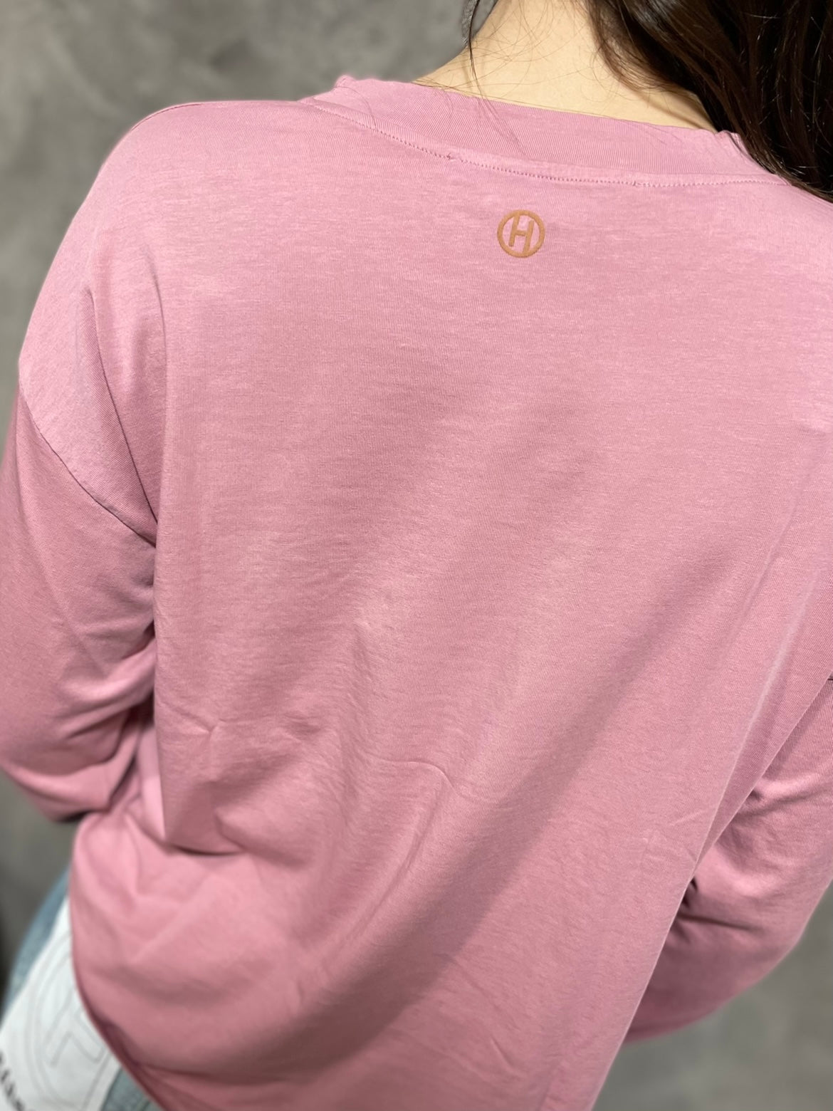 T-shirt Manica Lunga Rosa