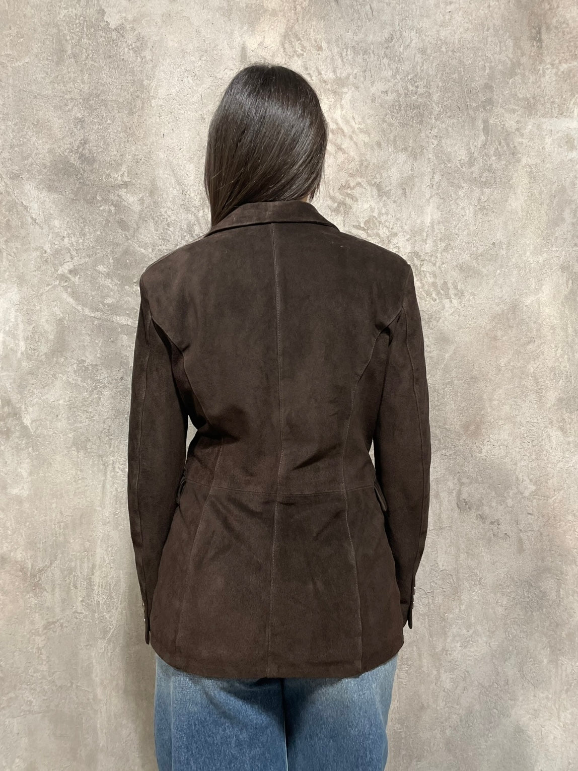 Giacca Suede Moro