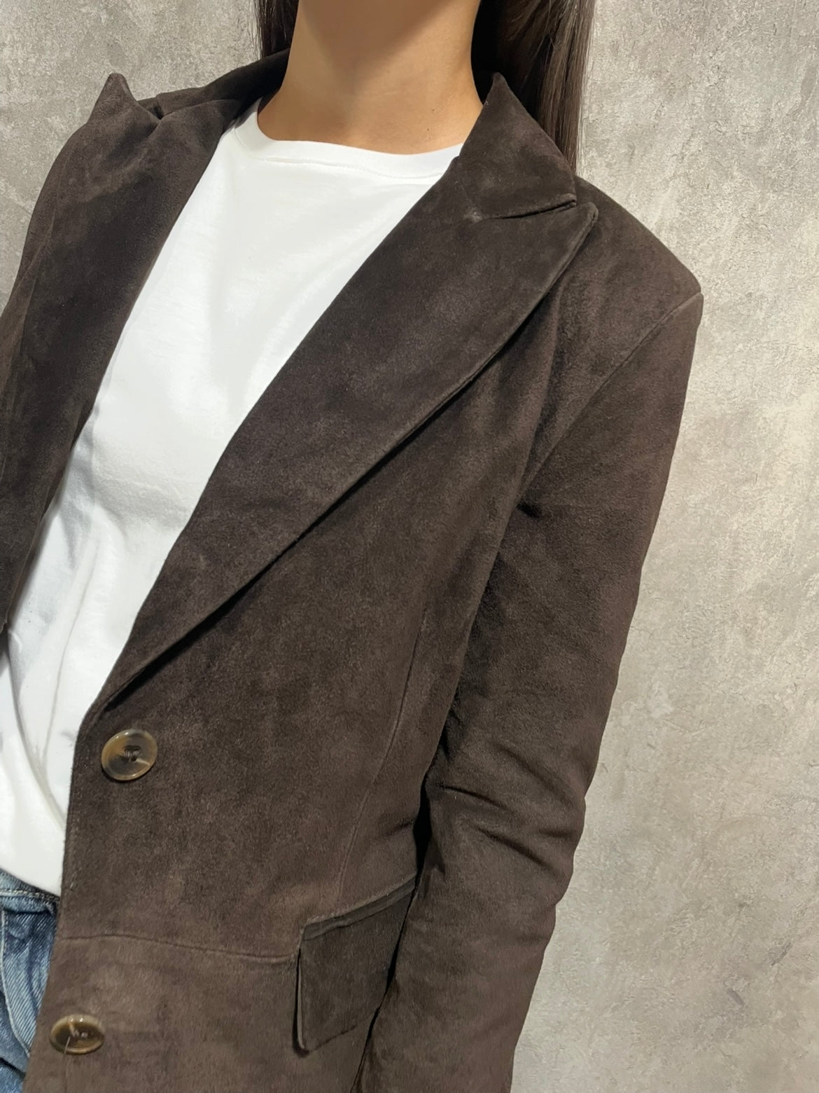 Giacca Suede Moro