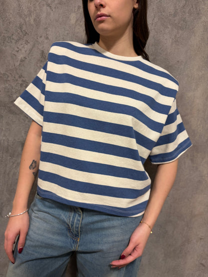 T-shirt Spalloni Righe