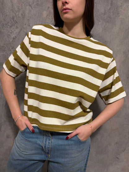 T-shirt Spalloni Righe