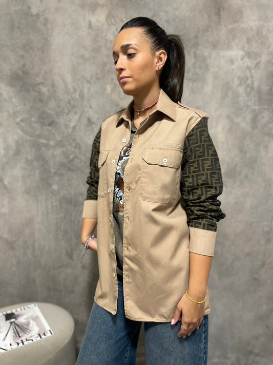 Camicia Maniche Vintage