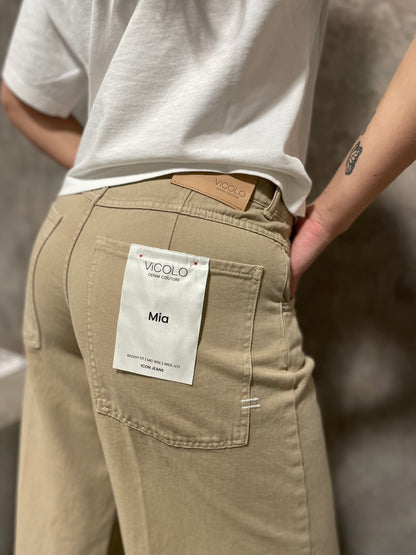 Jeans Mia Beige
