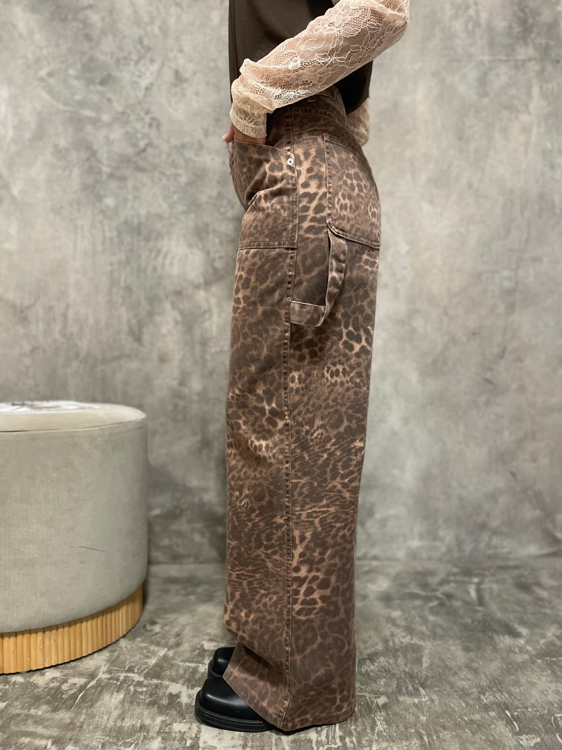 Jeans Worker Maculato